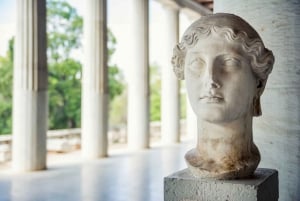 Ateny: Starożytna Agora: e-bilet i opcjonalna wycieczka audio