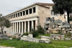 アテネ：アテネの古代アゴラ ガイドなしの音声ツアー