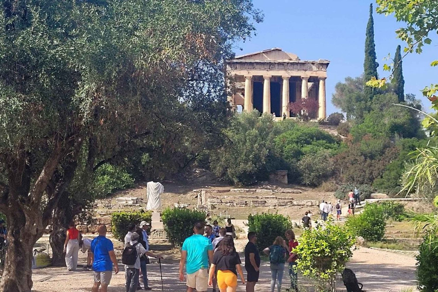 Atenas: Ágora Antigua Búsqueda del Tesoro Autoguiada y Visita para NIÑOS