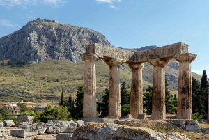 Athen: Det gamle Korinth & Nafplio Dagsudflugt med svømmetur