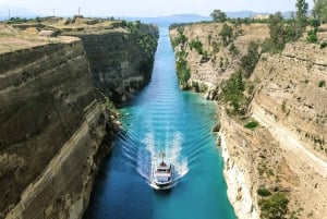 Athen: Det gamle Korinth & Nafplio Dagsudflugt med svømmetur