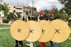 Oplevelse som en oldgræsk kriger i Athen (falanks-klasse)