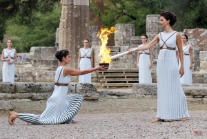 Athen: Ancient Olympia-dagstur med Korint-kanalen