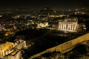 Athens and Piraeus: Private Night Tour
