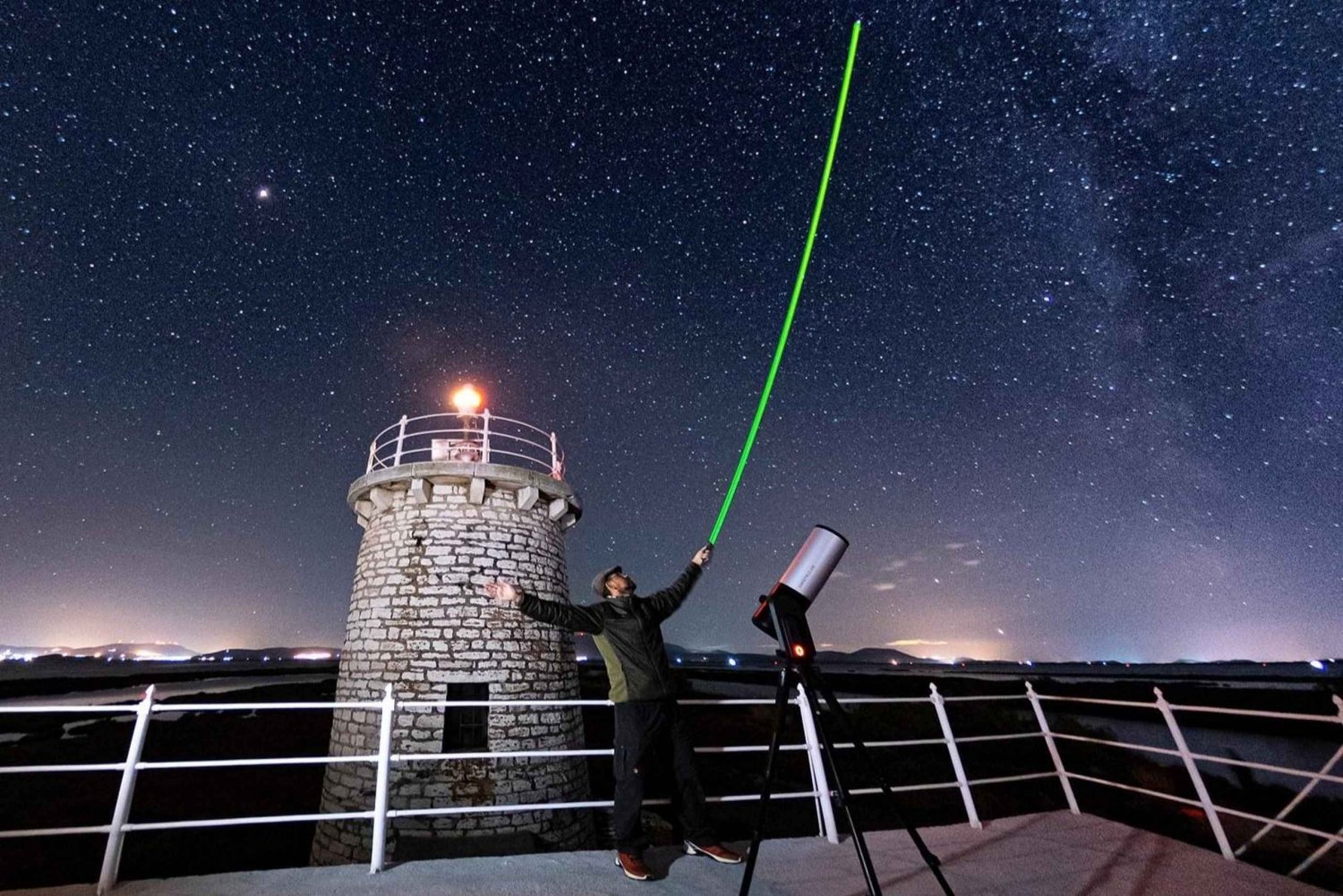 Astronomia em Atenas: observe as estrelas no céu noturno da Grécia com um telescópio
