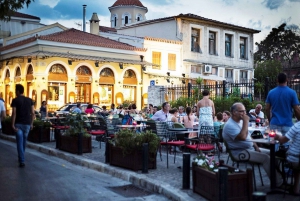 Athens at Twilight Night Tour with Drinks and Meze Dishes