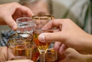 Athen i tusmørket aftentur med drinks og Meze-retter