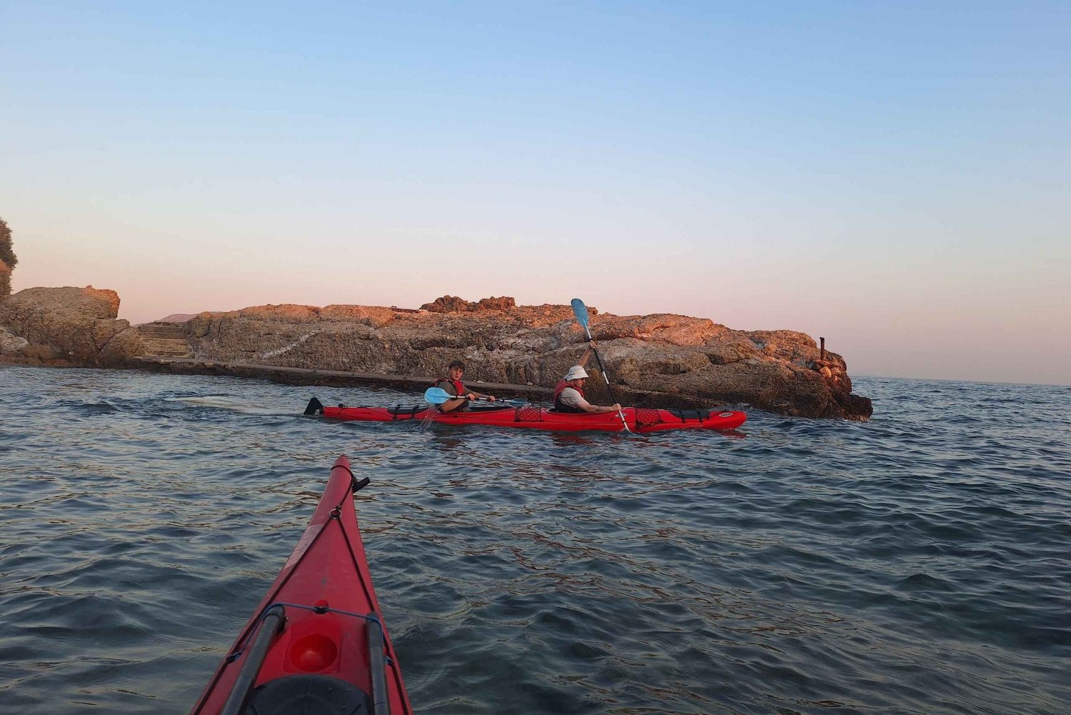 Athen: Kajak- und Schnorcheltour an der Athener Riviera