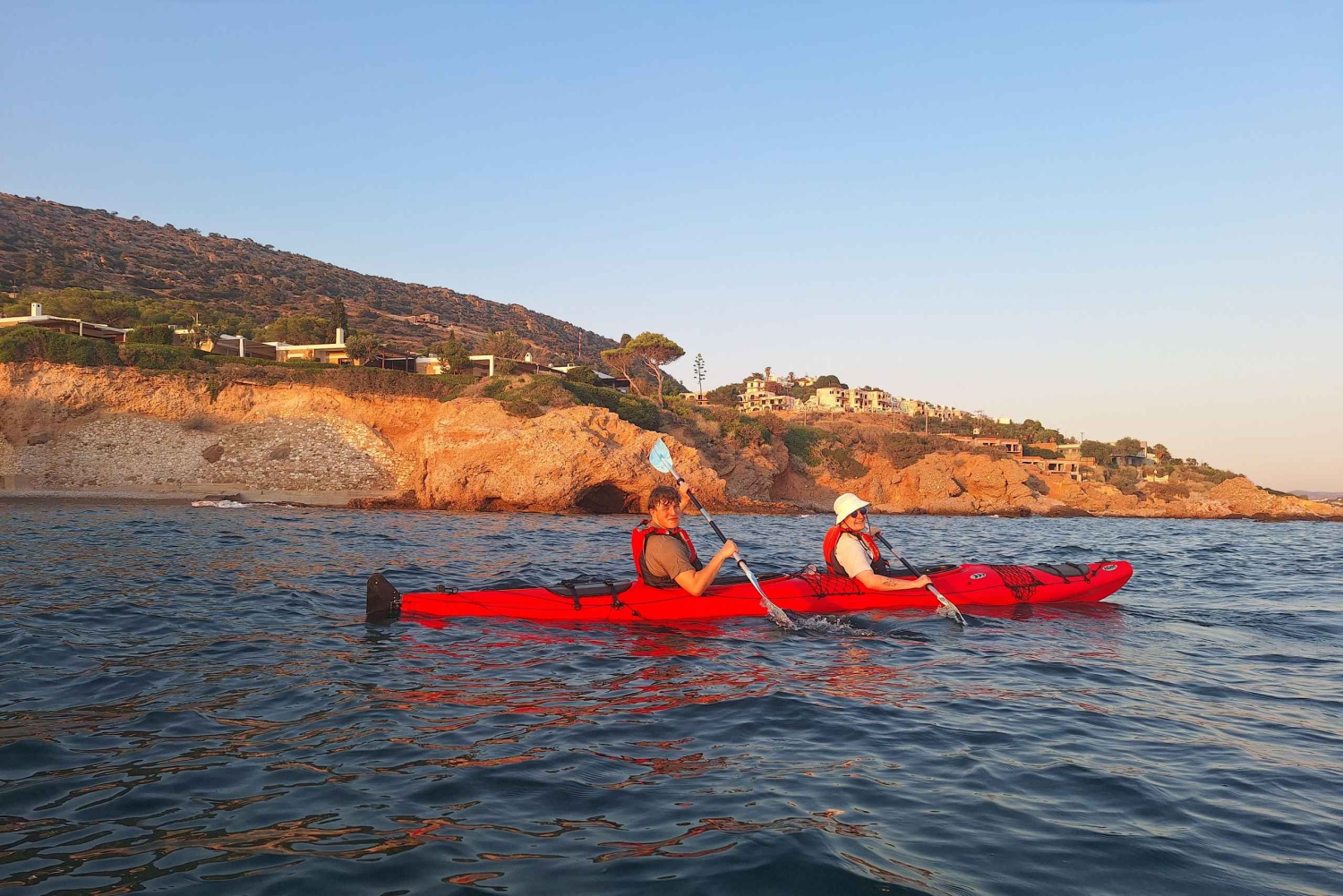Ateny: Wycieczka kajakowa i nurkowanie z rurką po Riwierze Ateńskiej