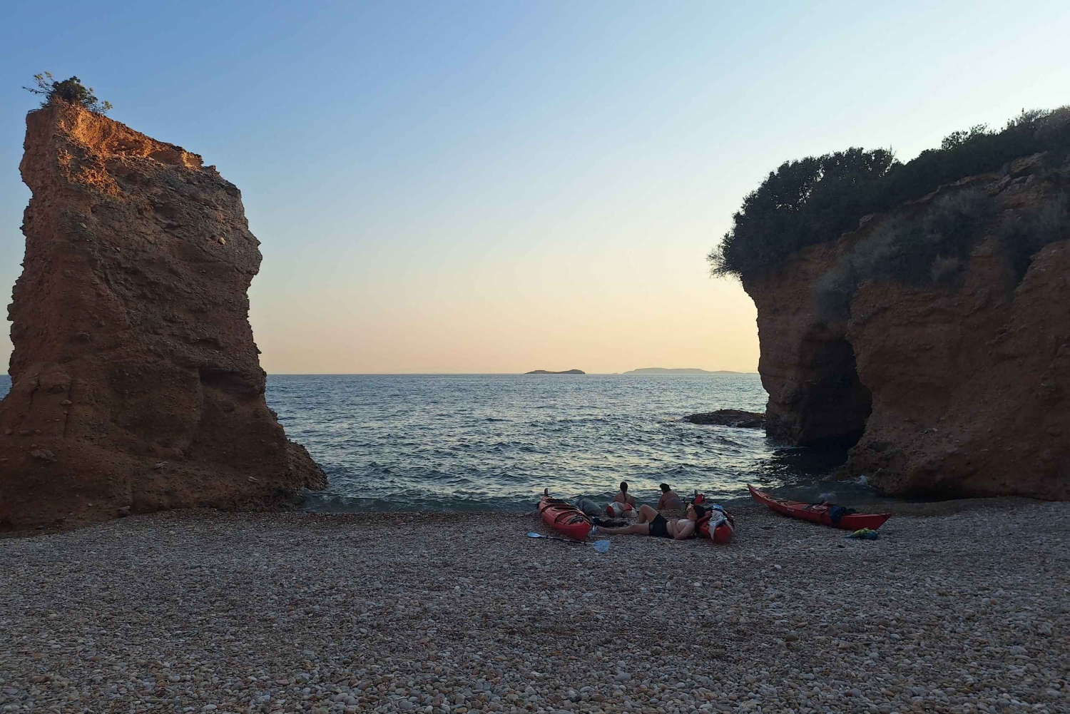 Ateny: Wycieczka kajakowa i nurkowanie z rurką po Riwierze Ateńskiej