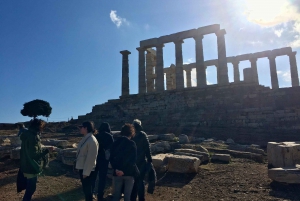 Atenas: Tour privado de la Riviera Ateniense en furgoneta