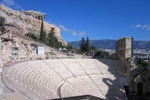 Athen - Audioguidet tur til Akropolis og Dionysos' sted