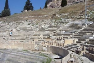 Aten - Audioguidad rundtur Akropolis och Dionysos plats