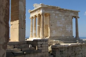アテネ - アクロポリスとディオニュソス遺跡のオーディオガイド付きツアー