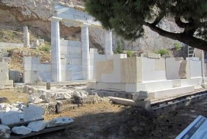 アテネ - アクロポリスとディオニュソス遺跡のオーディオガイド付きツアー