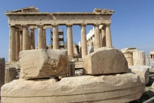 Aten - Audioguidad rundtur Akropolis och Dionysos plats