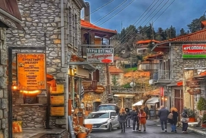 Aten: De bästa peloponnesiska byarna – privat heldagstur