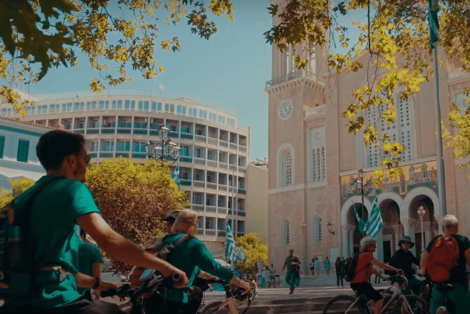 Atenas: passeio de bicicleta pelo centro histórico de Atenas