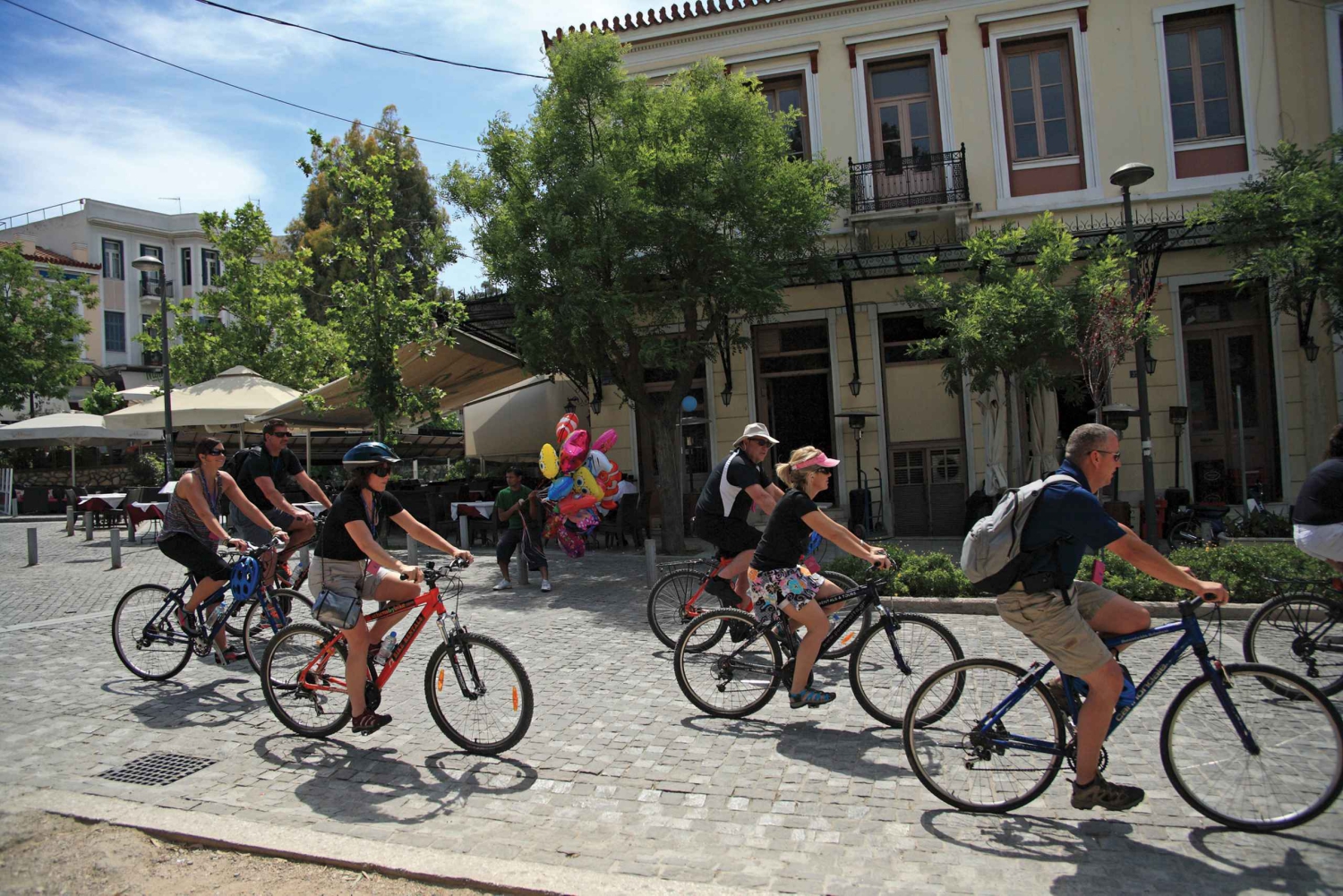 Atenas: passeio de bicicleta pelo centro histórico de Atenas