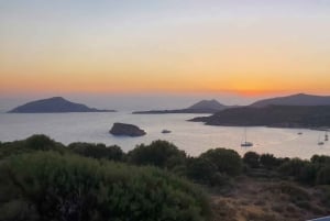 Athene: blauwe hop-on-hop-off-bus en zonsondergangtour bij Kaap Soenion