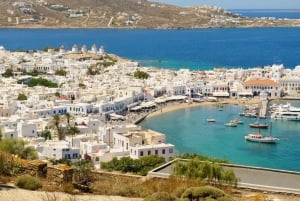 Athens: Boat Ticket to Mykonos with Hotel Pick-Up Service