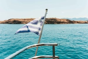 Athen: Båttur til Agistri, Aegina med svømmestopp i Moni