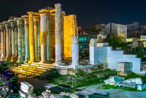 Ateena yöllä: 4 tunnin opastettu yksityinen kierros