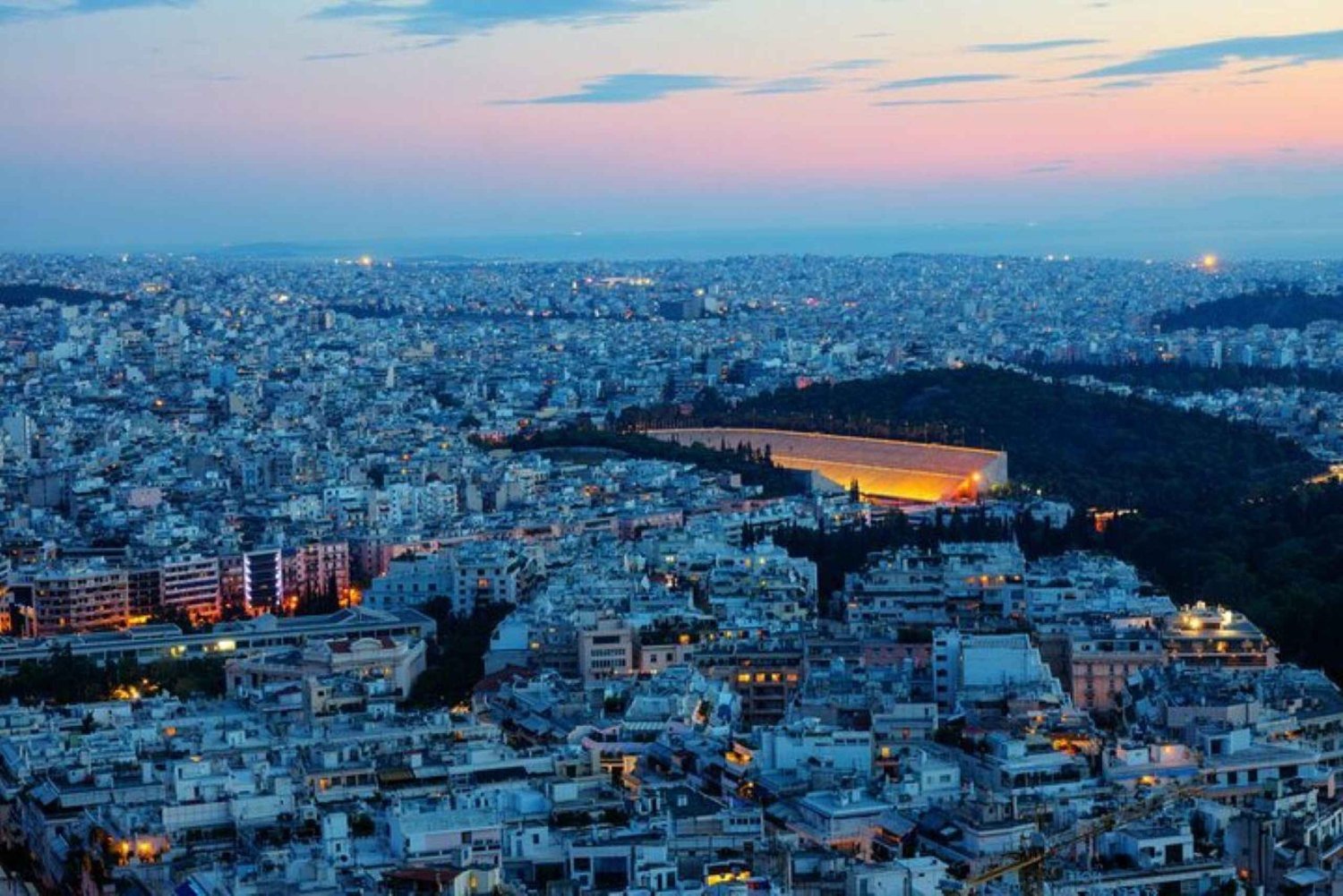 Athens By Night: City Tour and Plaka Visit