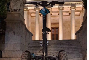 Visite nocturne d'Athènes en scooter électrique à quatre roues