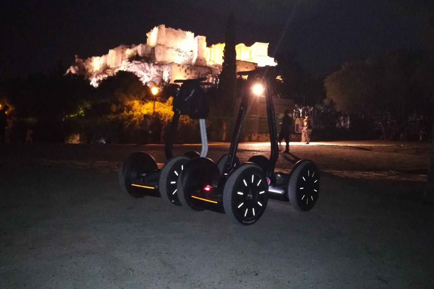 Segway-tur i Aten om natten