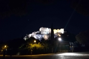 Segway-tur till Aten vid nattetid