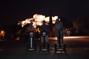 Segway-tur till Aten vid nattetid
