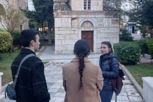 Афины ночью: пешеходная экскурсия для небольшой группы | Ужин включен