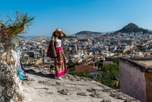 Афины ночью: пешеходная экскурсия для небольшой группы | Ужин включен