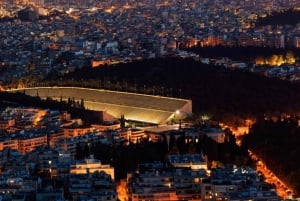 'Atenas à noite'
