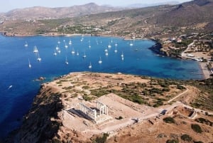 Atenas: cabo Sunio y templo de Poseidón con audioguía