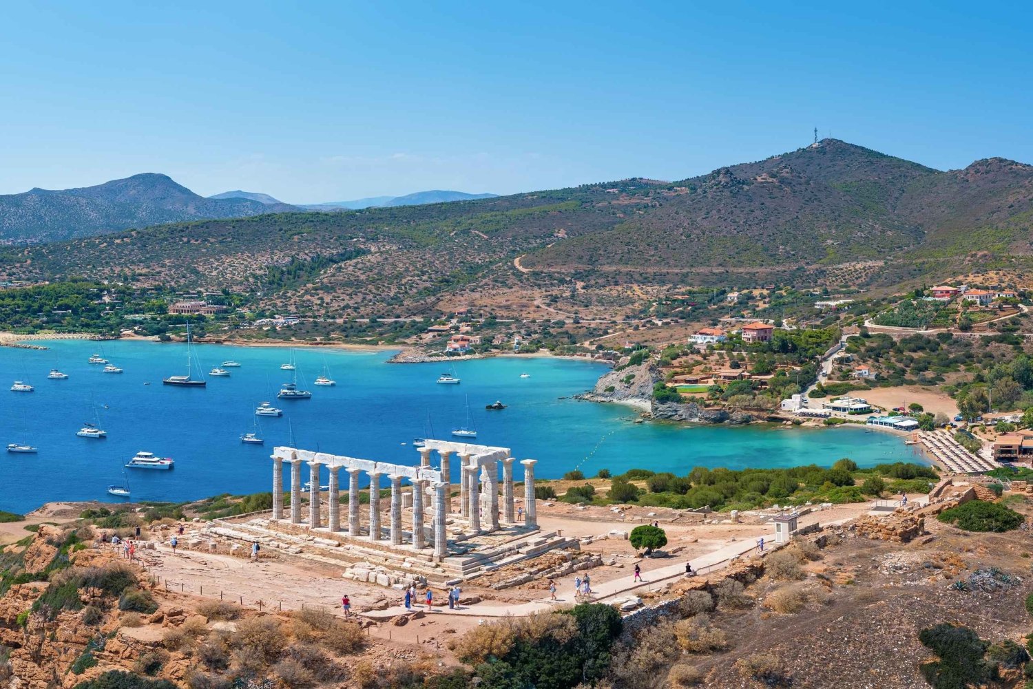 Athens: Cape Sounion and Vouliagmeni Lake Private Tour
