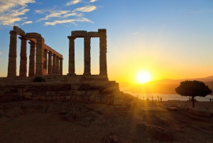 Athens: Cape Sounion and Vouliagmeni Lake Private Tour