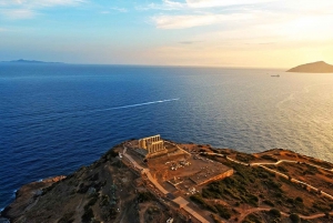 Atenas: Cabo Sounion, Templo de Poseidon, Passeio pela Riviera de Atenas