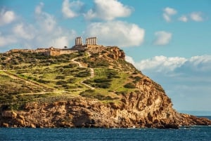Atenas: excursão particular de um dia ao Cabo Sounion e ao Templo de Poseidon