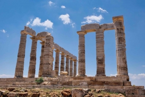 Athens: Cape Sounion &Temple of Poseidon Sunset Tour & Audio