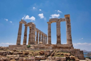 Atene: Capo Sounion e il Tempio di Poseidone: tour al tramonto e audio