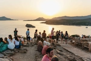 Athen: Tagestour zum Kap Sounion und zum Tempel des Poseidon bei Sonnenuntergang