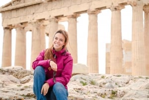 Athènes : Capturez les endroits les plus photogéniques avec un local