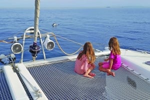 Athens: Catamaran Sailing Cruise with Meal and Drinks