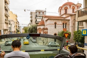 Aten: Rundtur i stad och vid kust med hop-on-hop-off-bussar