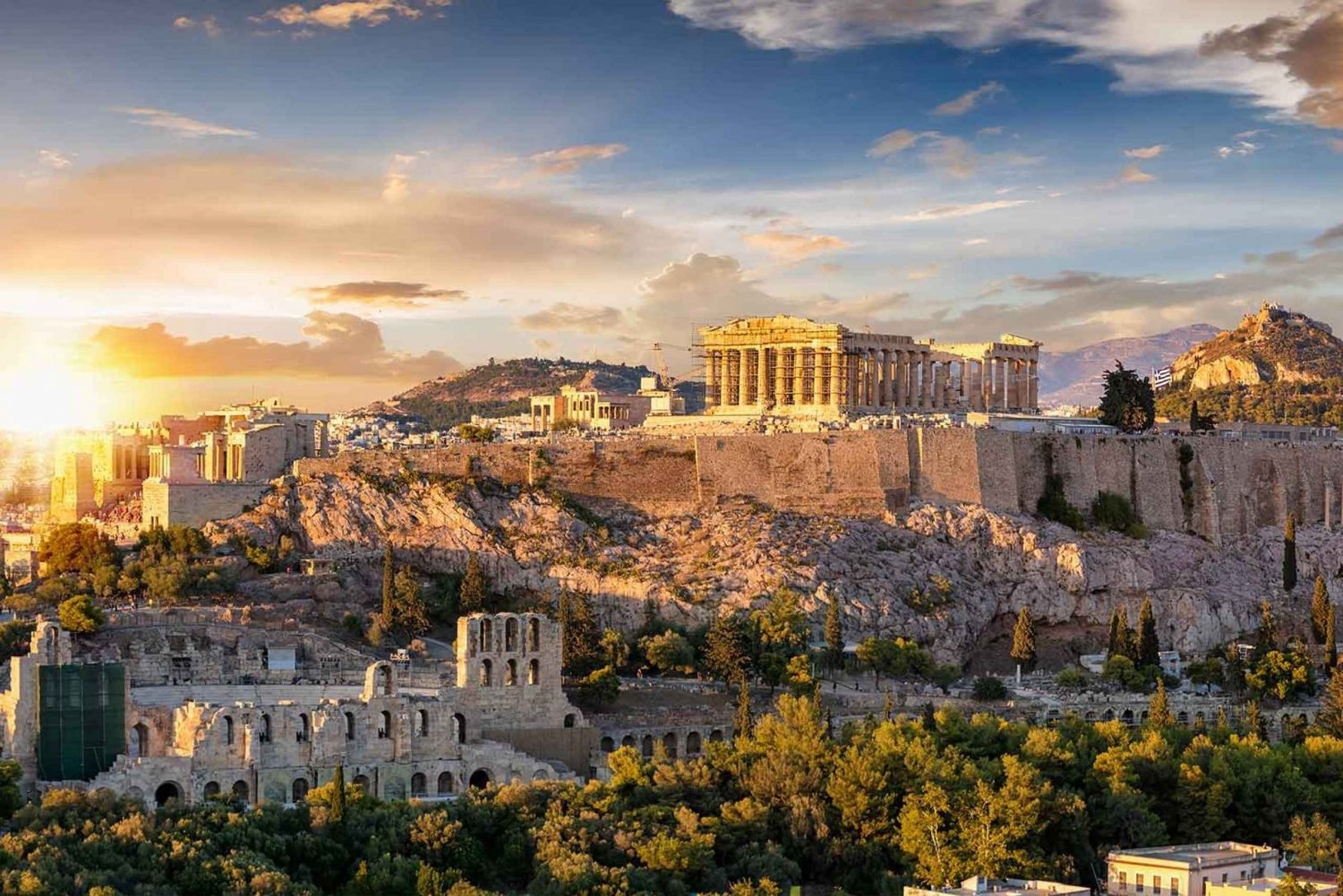 Ateena: Kaupungin kohokohdat ja panoraamakierros