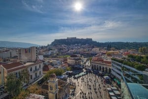 Athen: Byens højdepunkter og panoramisk privat tur