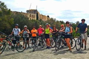 Aten: Cykeltur i stadens höjdpunkter