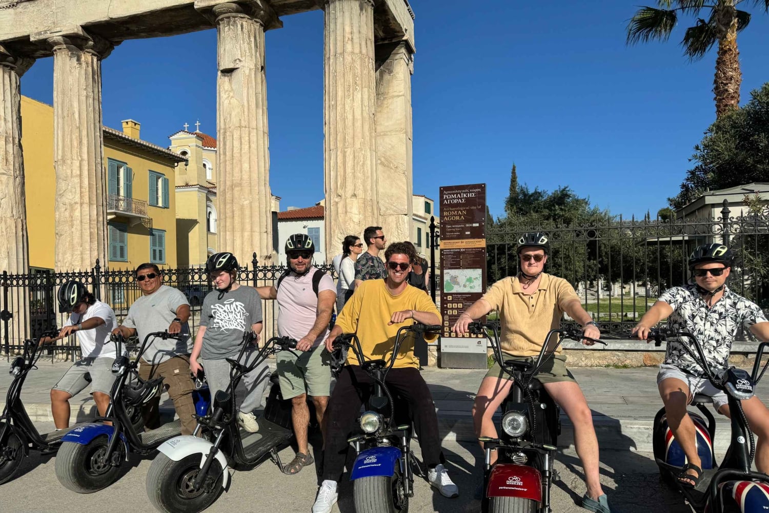 Athene: Stadsrondleiding met gids en E-Scooter Tour